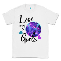 White I Love My Softball Girl Classic Tee - Bettercallsaul