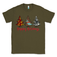 Army Green happy holidays christmas trees Classic Tee - Jasminsmagicworld