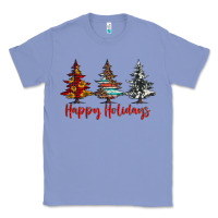 Colony Blue happy holidays christmas trees Classic Tee - Jasminsmagicworld