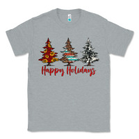 Heather Grey happy holidays christmas trees Classic Tee - Jasminsmagicworld