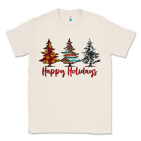 Natural happy holidays christmas trees Classic Tee - Jasminsmagicworld