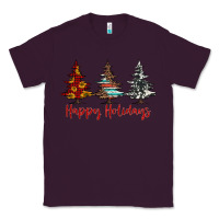 Plum happy holidays christmas trees Classic Tee - Jasminsmagicworld