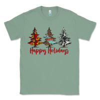 Sage happy holidays christmas trees Classic Tee - Jasminsmagicworld