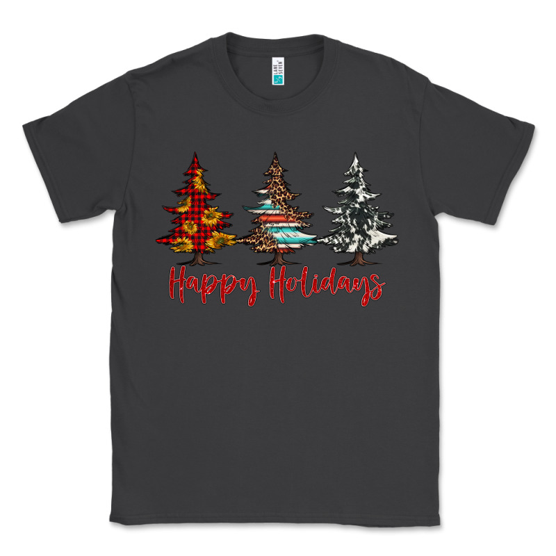 Happy Holidays Christmas Trees Classic Tee by Jasminsmagicworld | Teevron