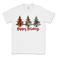 White happy holidays christmas trees Classic Tee - Jasminsmagicworld