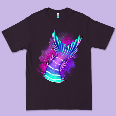 Mermaid Premium Tee Designed By Jasminsmagicworld