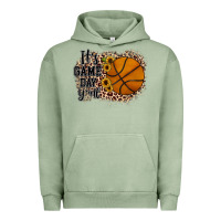Pigment Oil Green it's game day y'all basketball Urban Hoodie - JahusDesignShop