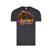 Vintage Black football granny Vintage Tee - OliviaCreatesArt