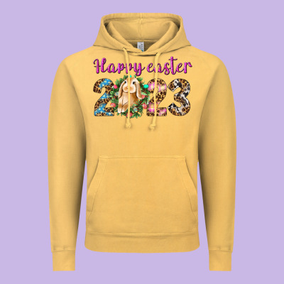 Happy Easter 2023 Vintage Hoodie Designed By Bundleandbundleshop