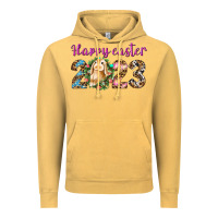 Vintage Mustard Happy Easter 2023 Vintage Hoodie - BundleAndBundleShop