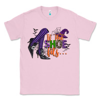 Bubblegum Pink if the shoe fits Classic Tee - CowGirlArtShop