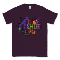 Plum if the shoe fits Classic Tee - CowGirlArtShop