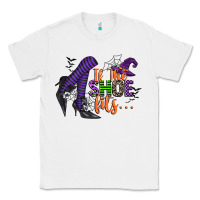 White if the shoe fits Classic Tee - CowGirlArtShop
