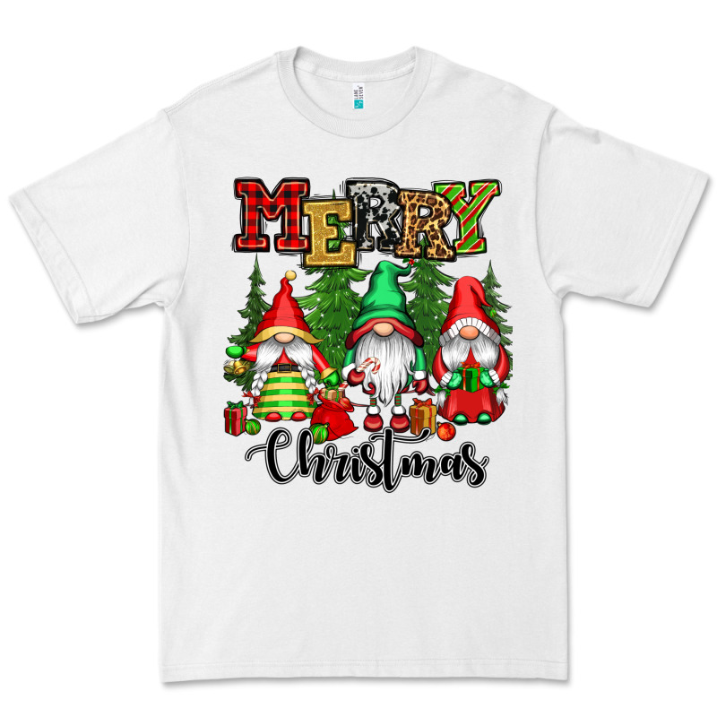 Merry Christmas Gnomes Premium Tee by CowGirlArtShop | Teevron