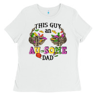 White this guy an au some dad Ladies Tee - CowGirlArtShop