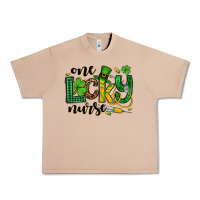 Burro St. Patrick's Day One lucky Nurse Urban Heavy Tee - OliviaCreatesArt