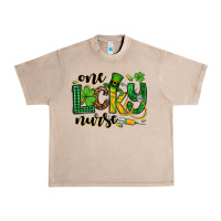 French Oak St. Patrick's Day One lucky Nurse Urban Heavy Tee - OliviaCreatesArt