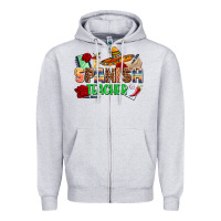 Spanish Teacher Zipper Hoodie | Teevron