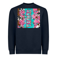 Navy breast cancer awareness strong Heavyweight Sweatshirt - AdoDesignShop