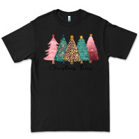 Black christmas trees Premium Tee - CowGirlArtShop