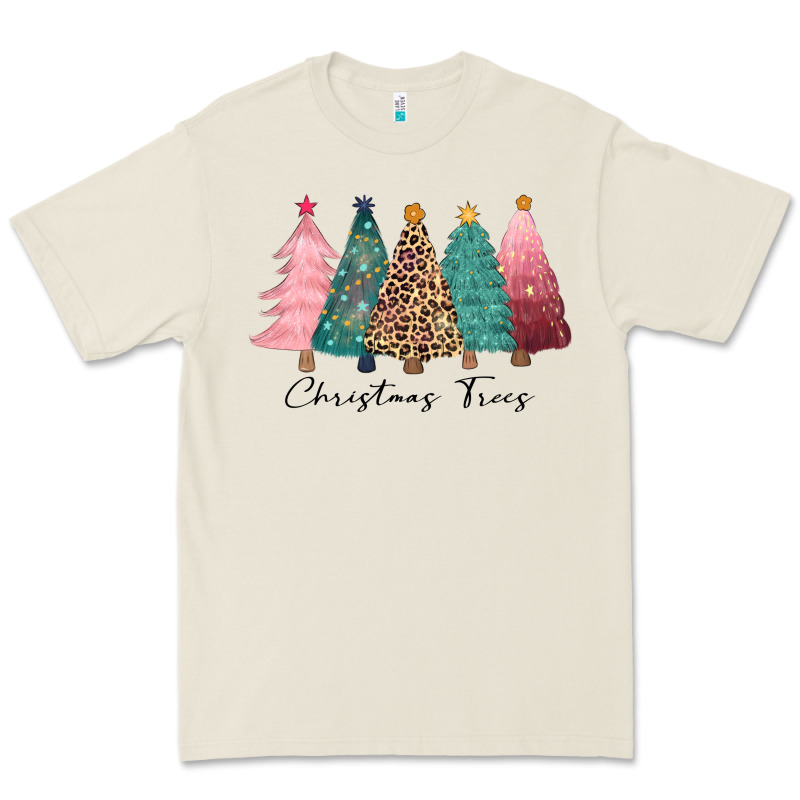 Christmas Trees Premium Tee by CowGirlArtShop | Teevron