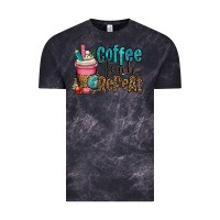 Cloud Black coffee teach repeat Vintage Tee - OliviaCreatesArt