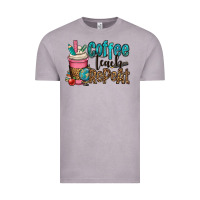 Vintage Zinc coffee teach repeat Vintage Tee - OliviaCreatesArt
