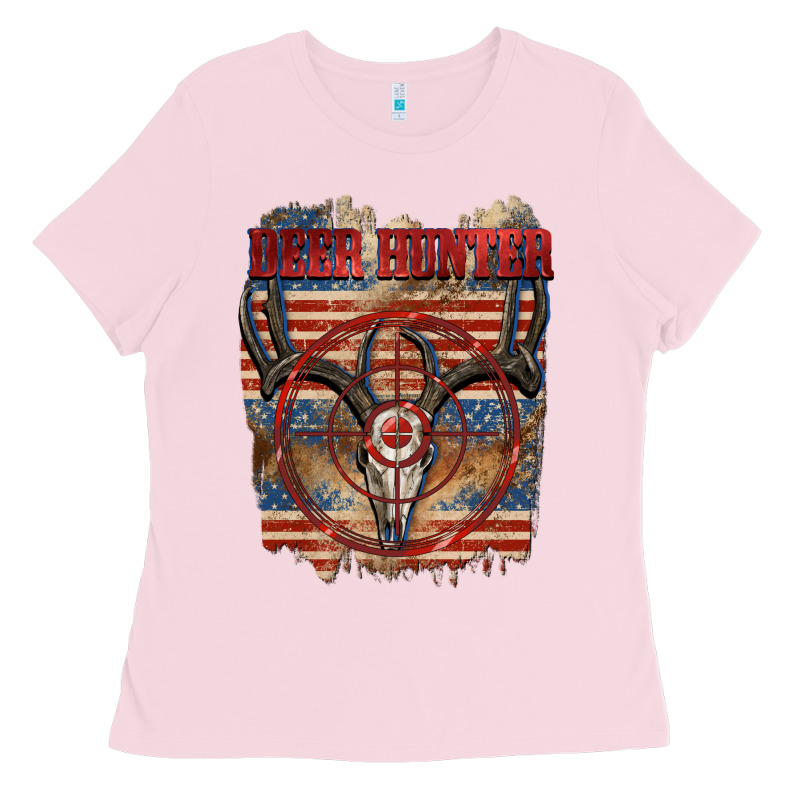 Deer Hunter Ladies Tee by CowGirlArtShop | Teevron