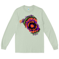 Matcha tie dye patch Long Sleeve Tee - RanaPortraitStore