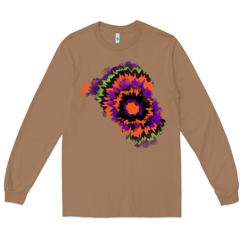 Tie Dye Patch Long Sleeve Tee by RanaPortraitStore | Teevron