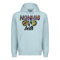 Blue Mist nonnie of both Premium Hoodie - CowhideDigitalArt