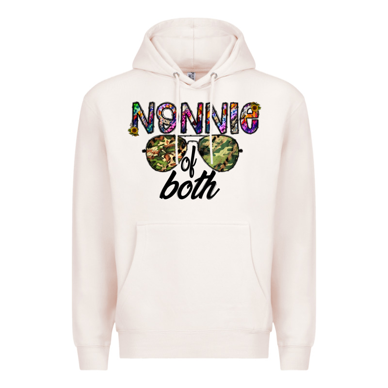 Nonnie Of Both Premium Hoodie by CowhideDigitalArt | Teevron
