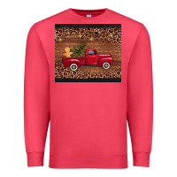 Cardinal Christmas truck Premium Sweatshirt - AdoDesignShop