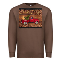 Chestnut Christmas truck Premium Sweatshirt - AdoDesignShop