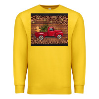 Lemon Christmas truck Premium Sweatshirt - AdoDesignShop