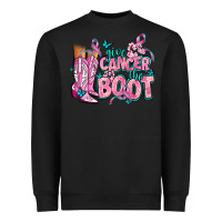 Black give the cancer boot Heavyweight Sweatshirt - AdoDesignShop