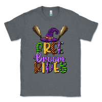 Charcoal Heather free broom rides Classic Tee - CowGirlArtShop