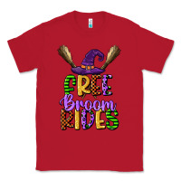 Red free broom rides Classic Tee - CowGirlArtShop