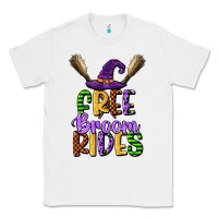 White free broom rides Classic Tee - CowGirlArtShop