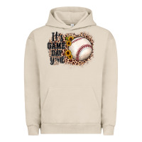 Pigment French Oak it's game day y'all baseball Urban Hoodie - JahusDesignShop