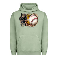 Pigment Oil Green it's game day y'all baseball Urban Hoodie - JahusDesignShop