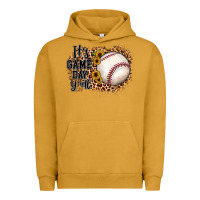 Pigment Peanut Butter it's game day y'all baseball Urban Hoodie - JahusDesignShop