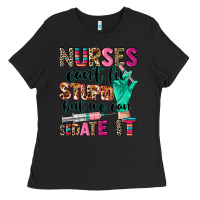 Black Nurses can't fix stupid Ladies Tee - CowGirlArtShop