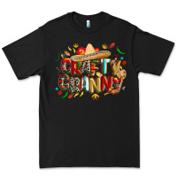 Black Cinco de mayo crafty granny Premium Tee - CowGirlArtShop