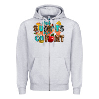 Heather Grey my students are on point Zipper Hoodie - AdoDesignShop