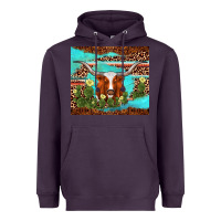 Plum longhorn tumbler Heavyweight Hoodie - AdoDesignShop