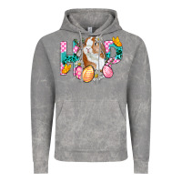 Cloud Rock Hop Bunny Easter Vintage Hoodie - BundleAndBundleShop