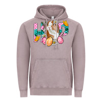 Vintage Zinc Hop Bunny Easter Vintage Hoodie - BundleAndBundleShop