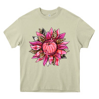 Mossy breast cancer sunflower Heavy Core Tee - texasbilliewilder