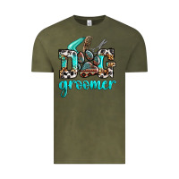 Vintage Olive western dog groomer Vintage Tee - OliviaCreatesArt